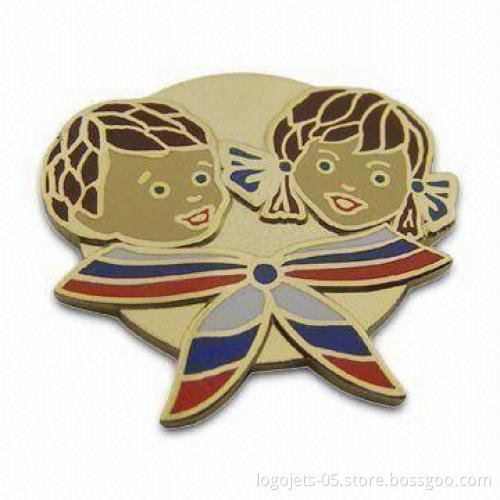 Metal Pins, Made for Badges and Emblem, Available in Various Types of Finish